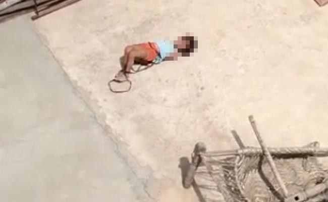 Child Tied Up, Left On Hot Roof By Mother: "Punishment" Over Homework