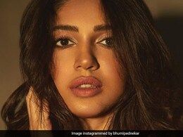 Bhumi Pednekar Turns A Year Older With Cake And Champagne In Her Hands Bhumi Pednekar Turns A Year Older With Cake And Champagne In Her Hands