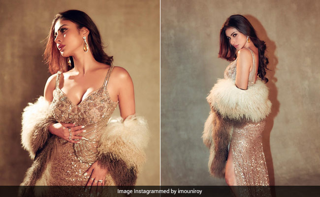 Mouni Roy Truly Glitters Like Gold When She's Dressed In A Shimmery Gown
