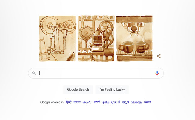 Coffee Lovers Sip! Google Pays Tribute To Godfather Of Espresso Machines