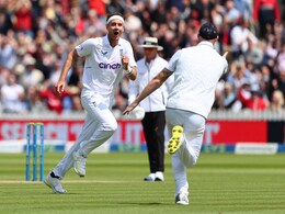 "Oh My Broad": New Zealand Lose 3 Wickets In 3 Balls After 195-Run Stand vs England On 1st Test, Day 3