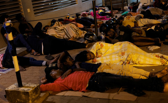 "No Food Or Cooking Gas": Sri Lankans Seek Passport To Better Life