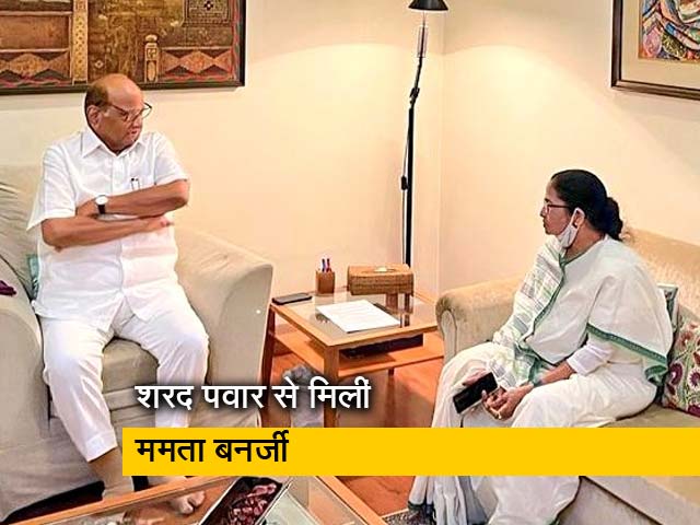 राष्ट्रपति चुनाव : ममता बनर्जी ने एनसीपी प्रमुख शरद पवार से की मुलाकात