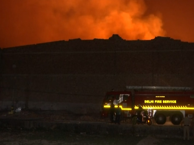 Fire Breaks Out At Crockery Factory In Delhi, No Casualties