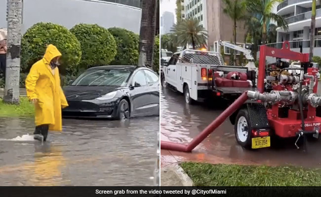 Miami Beaches Closed, Sewage Overflows Through Manholes After Heavy Rainfall
