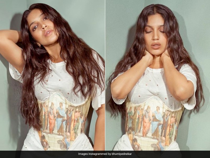 It Maybe A Regular Day For Bhumi Pednekar, But Her Corset Dress Is Far From Regular
