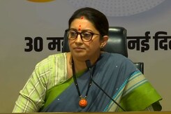 Congress Protest "To Save Rs 2,000 Crore Of Gandhis": BJP's Smriti Irani Congress Protest "To Save Rs 2,000 Crore Of Gandhis": BJP's Smriti Irani