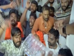 Hyderabad Gang-Rape: BJP Workers Protest At Police Station Hyderabad Gang-Rape: BJP Workers Protest At Police Station