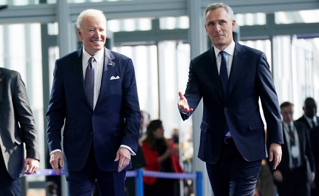 Biden To Meet NATO Chief At White House Today Amid Ukraine War