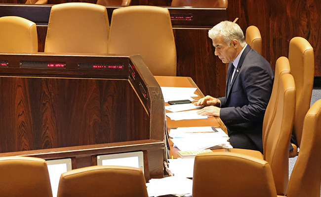 Israeli Lawmakers Unanimously Approve Bill To Dissolve Parliament
