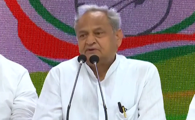 Allegations Against Ahmed Patel Is "Politics Of Vengeance": Ashok Gehlot