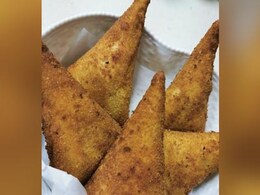 Chicken Bread Cones Recipe: Try This Crispy Snack For Weekend Indulgence