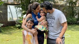 Shilpa Shetty's Son Viaan Raj Kundra Turns Chef To Celebrate Father's Day - See Pics