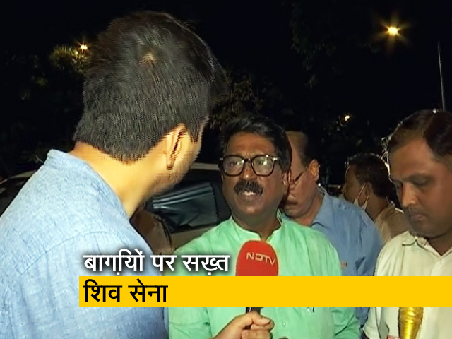 शिवसेना ने चिठ्ठी लिख बागी गुट के 12 विधायकों पर की कार्रवाई की मांग