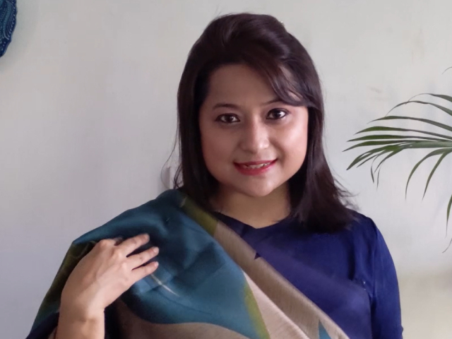 NDTV Swirlster's Take On This Art Silk Floral Saree