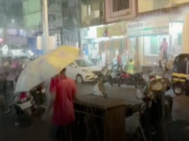 नवी मुंबई के कुछ इलाकों में मानसून पूर्व की बारिश 