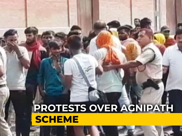 Protests Over New Agnipath Scheme For Military Jobs