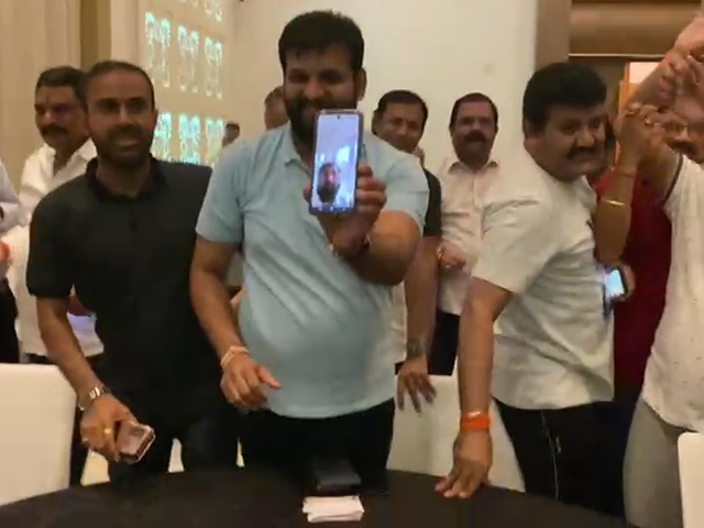 Eknath Shinde's Video Call To Sena Rebels After Being Named Chief Minister