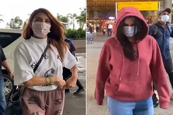 Airport Diaries: Jacqueline Fernandez And Shehnaaz Gill Spotted Airport Diaries: Jacqueline Fernandez And Shehnaaz Gill Spotted