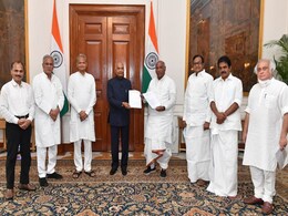 Congress Leaders Meet President, Seek Withdrawal of 'Agnipath' Scheme Congress Leaders Meet President, Seek Withdrawal of 'Agnipath' Scheme