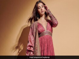 Pooja Hegde Looks Every Bit Of An Ethnic Diva In A Beautiful Pink Anarkali Set Pooja Hegde Looks Every Bit Of An Ethnic Diva In A Beautiful Pink Anarkali Set