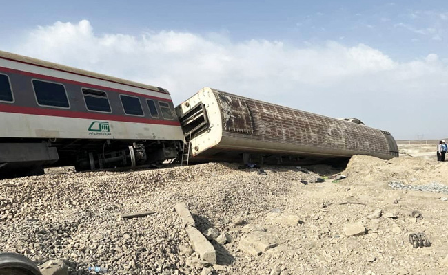 13 Killed, 60 Injured As Passenger Train Derails In Iran