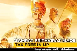 Akshay Kumar's Samrat Prithviraj Declared Tax-Free In Uttar Pradesh Akshay Kumar's Samrat Prithviraj Declared Tax-Free In Uttar Pradesh