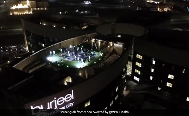 UAE Begins Yoga Day Celebrations On Helipad During Strawberry Supermoon