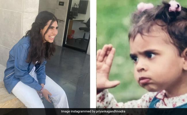 प्रियंका गांधी ने बेटी के 20वें जन्मदिन पर ऐसे लुटाया प्यार, शेयर की थ्रोबैक फोटो, कहा- मेरी बदमाश बच्ची...