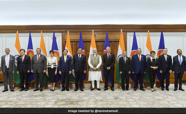 ASEAN Foreign Ministers Call On PM Modi After 2-Day Summit In Delhi