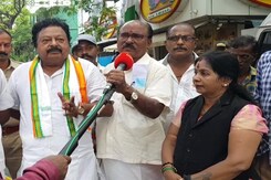 Tamil Nadu Congress Chief Detained During Chennai Protest Tamil Nadu Congress Chief Detained During Chennai Protest