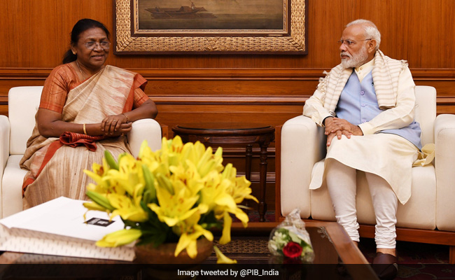 राष्ट्रपति पद के लिए आज नामांकन करेंगी द्रौपदी मुर्मू, PM मोदी रहेंगे साथ; YSR कांग्रेस का भी समर्थन