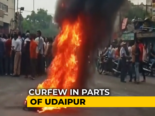 Curfew In Parts Of Udaipur After Tailor Killed On Camera
