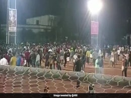 Stand Collapses During Football Match In Kerala, Several People Injured Stand Collapses During Football Match In Kerala, Several People Injured