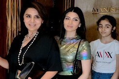 Neetu Kapoor, Daughter Riddhima Spotted At Manish Malhotra's House Neetu Kapoor, Daughter Riddhima Spotted At Manish Malhotra's House