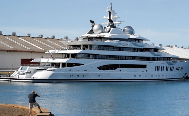 $300 Million Superyacht, Owned By Russian Oligarch, Is Seized By US