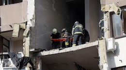 Multiple Explosions Rock Kyiv, Mayor Says People Trapped Under Rubble
