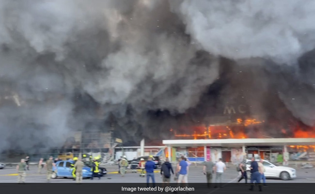 Zelensky Calls On UN To Visit Site Of Ukraine Shopping Mall Strike