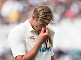 New Zealand's Kyle Jamieson Ruled Out Of ODI series Against England Due To Side Stiffness New Zealand's Kyle Jamieson Ruled Out Of ODI series Against England Due To Side Stiffness