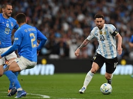 Watch: Lionel Messi Twists Past Defender For Mesmerising Assist vs Italy In Finalissima