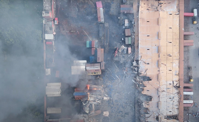 Bangladesh Depot Fire That Killed 41 Brought Under Control