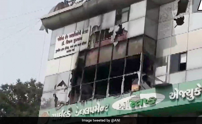 Fire Breaks Out At Complex Housing Children's Hospital In Gujarat, Over 50 Rescued
