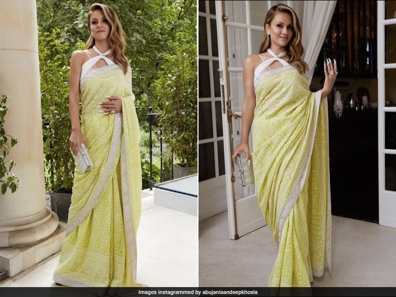 Natasha Poonawalla Leaves Us Spellbound In A Gorgeous Chikankari Saree