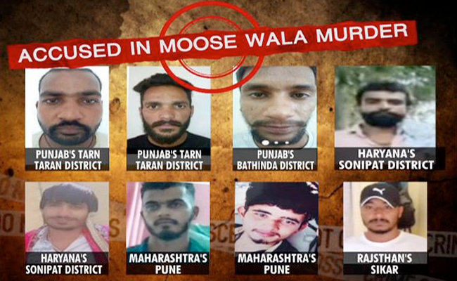 Sidhu Moose Wala Murder: 8 Suspected Sharp Shooters Named By Cops