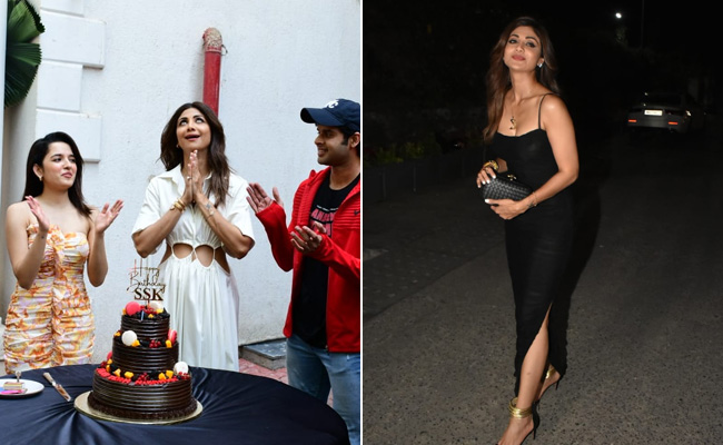 Pics: Shilpa Shetty's Birthday Party With Raj Kundra, Shamita, Harman Baweja And Others