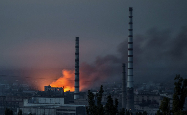 Ukraine President Vows To Fight On As Battles Rage On The Eastern Front