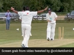 Watch: Wasim Akram's Lethal Yorker To Dismiss Atherton In Charity Match