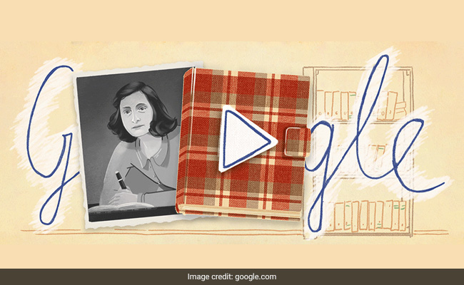 Google Honours Holocaust Victim Anne Frank With Animated Diary Doodles