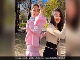 करीना कपूर के गाने पर डांस करते हुए छा गईं रुबीना दिलैक और जन्नत जुबैर, फैंस बोले- क्वीन्स करीना कपूर के गाने पर डांस करते हुए छा गईं रुबीना दिलैक और जन्नत जुबैर, फैंस बोले- क्वीन्स