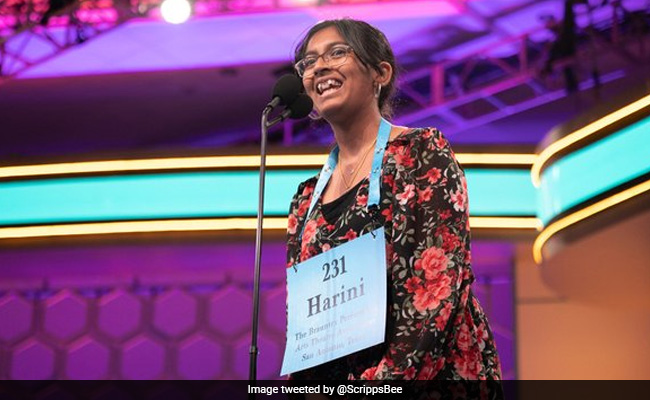 Spelling Bee 2022: Charadriiform, Ditalini, Moorhen Among Words Spelled Correctly By Winner Harini Logan